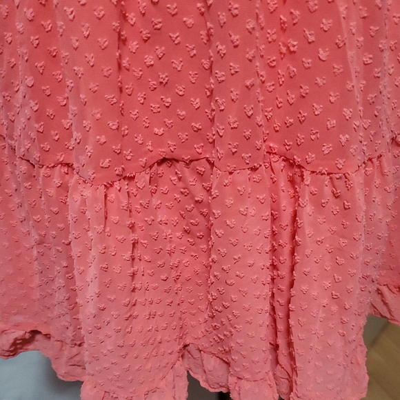 Wild Fable Orange Ruched Babydoll Sundress - Picture 8 of 9